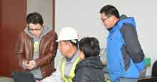 中石化建上門提貨,洗眼器技術(shù)交流,上海紅安洗眼器廠家